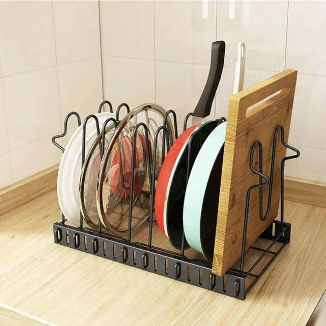 Organizador para ollas y sartenes de 8 niveles - Envío Gratis
