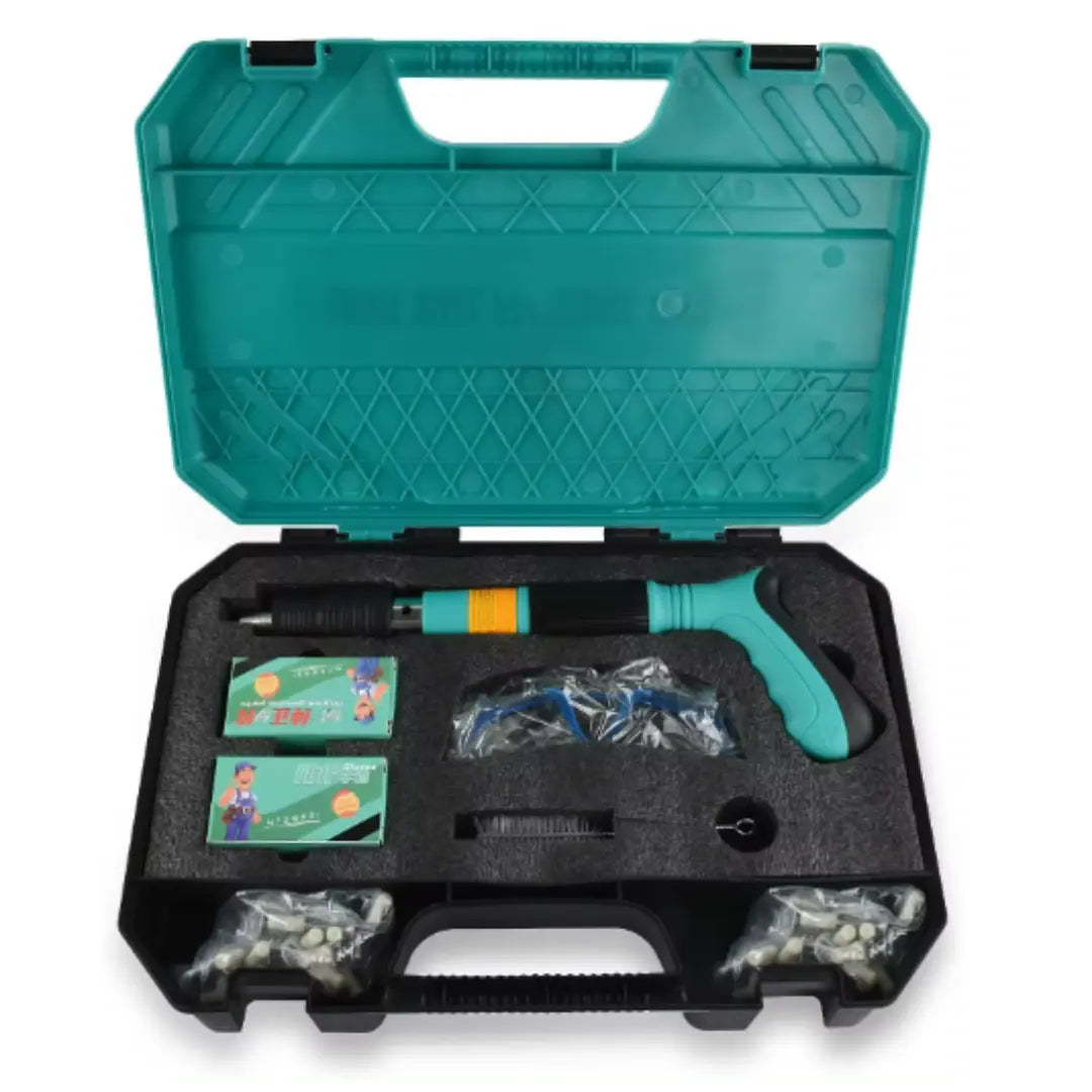 Pistola de Clavos Original + Estuche + Gafas + Clavos de obsequio 🎁 - Garantía 90 días