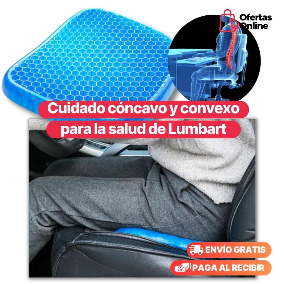 Cojín Ergonómico en Gel de Silicona