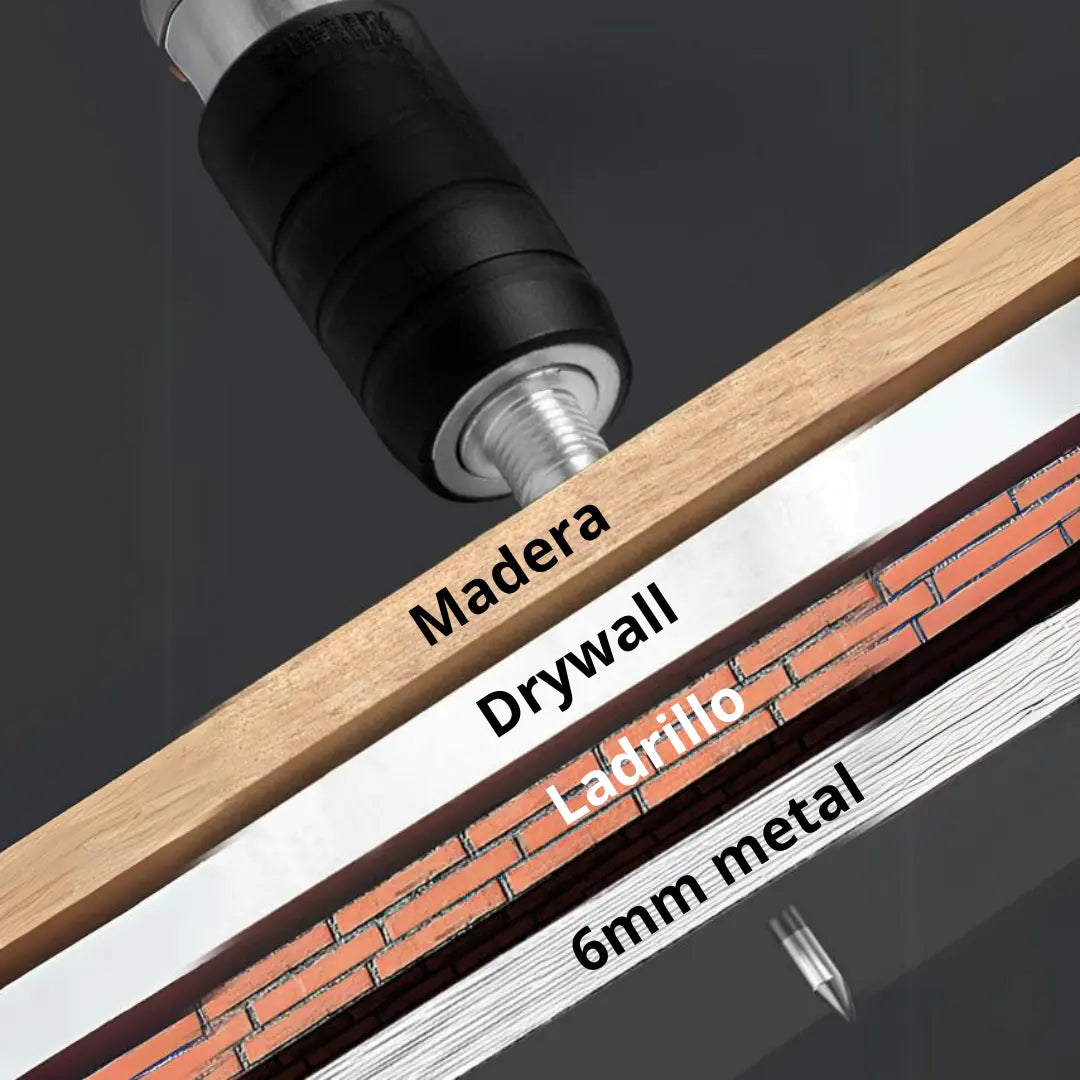 Pistola de Clavos Original + Estuche + Gafas y Clavos de obsequio 🎁 - 3 meses de garantía