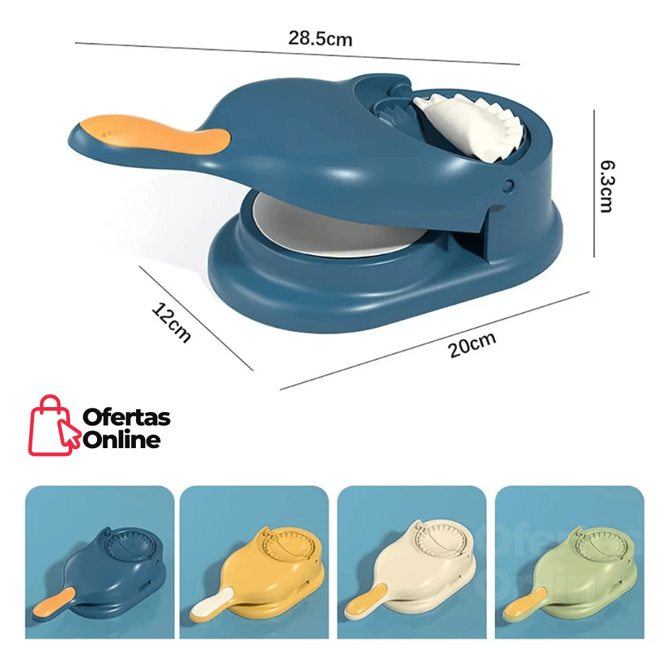 Moldeador para hacer empanadas 2 en 1