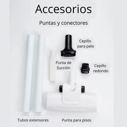 Aspiradora Inalámbrica 3 en 1: Potencia y Versatilidad para una Limpieza Impecable