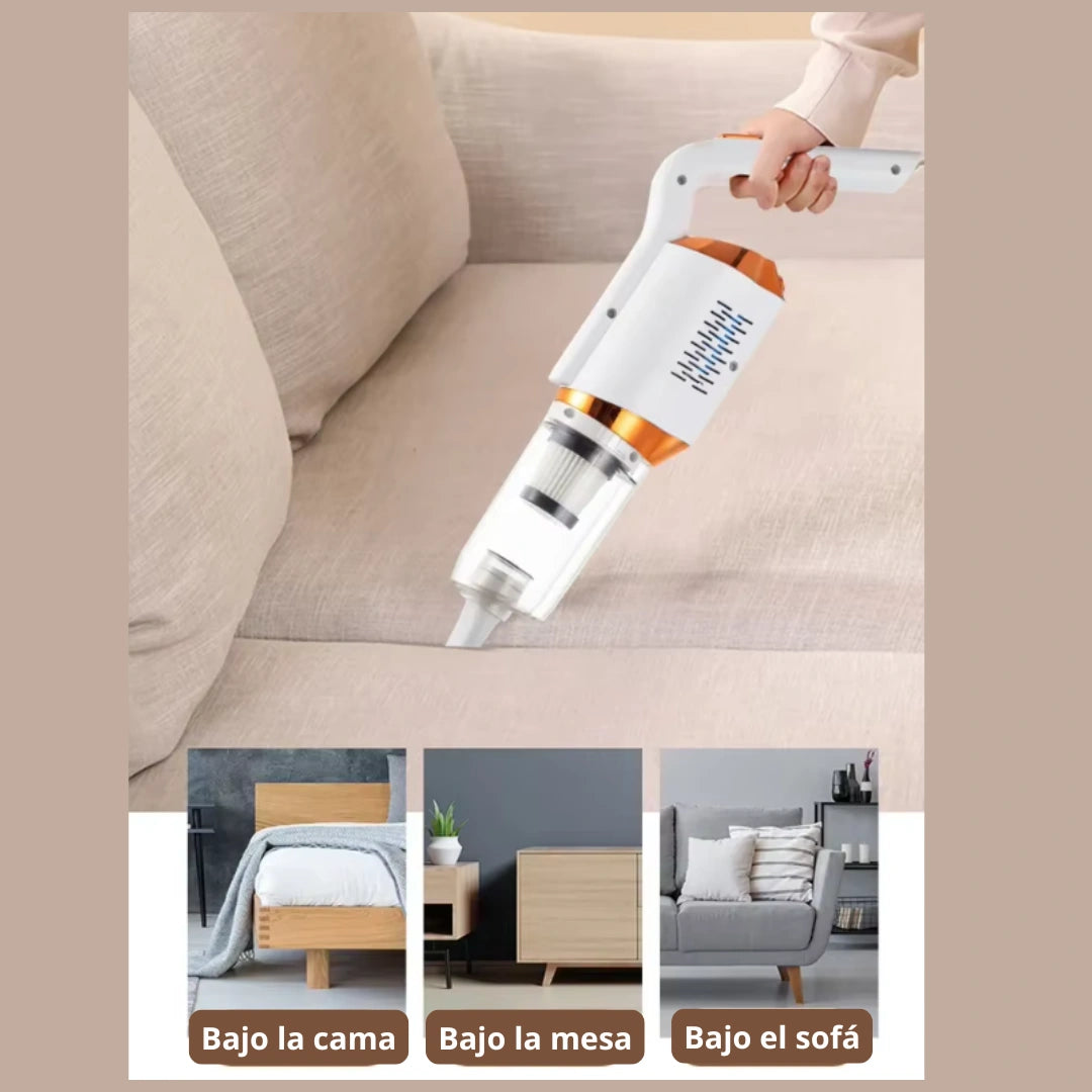 Aspiradora Inalámbrica 3 en 1: Potencia y Versatilidad para una Limpieza Impecable