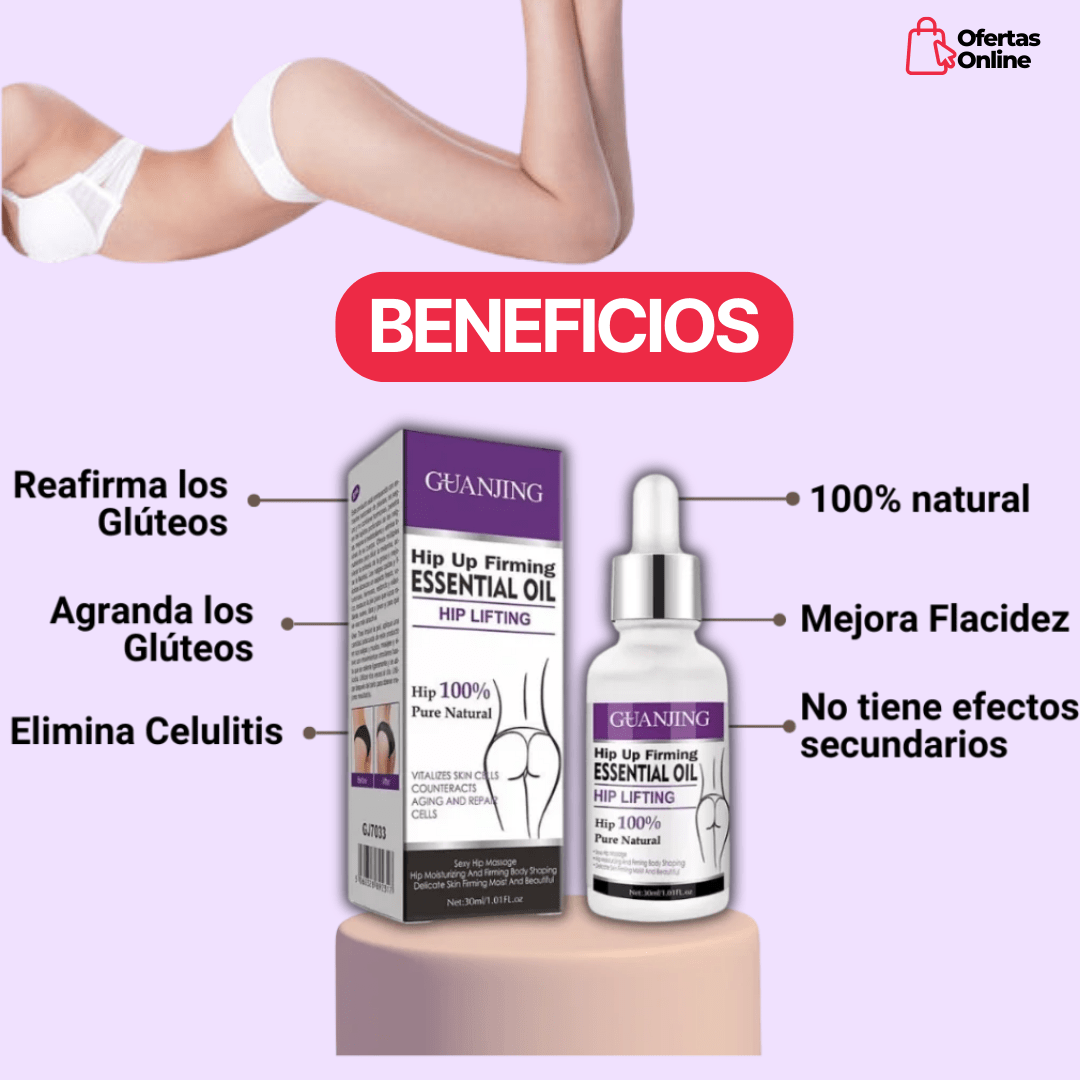 Aceite Premium Reafirmante para Glúteos