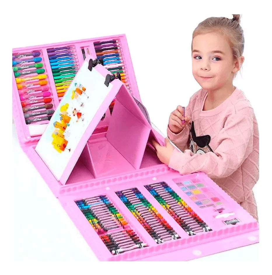 Kit De Arte Original con 208 Piezas para niño y niña